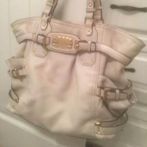 White, large Michael Kors purse